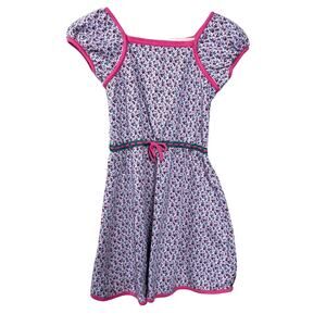 Matilda Jane Girls Sweater Dress Size 10 Pink Noelle Knit Floral Friends Forever